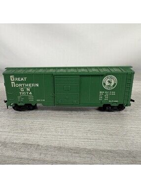 Marx HO Great Northern GN #11874 Boxcar Vintage Model Train Freight Car